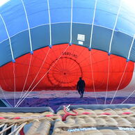 Pavlína Bajerová (Kamenice - Nová Hospoda, 52) na letu balónem