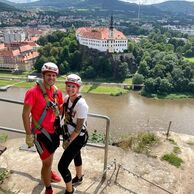 účastník zážitku (Praha, 31) na Via Ferratě