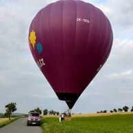 účastník zážitku (Praha, 23) na letu balónem