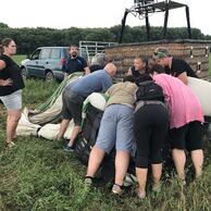 účastník zážitku (Holubice Kozinec, 42) na letu balónem