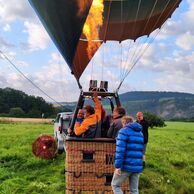 účastník zážitku (Rožmitál pod Třemšínem, 50) na letu balónem
