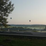 účastník zážitku na letu balónem