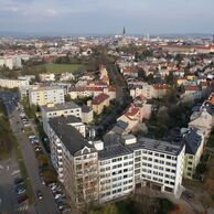 Dalibor Hřib (Olomouc, 63) na letu balónem