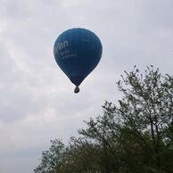 Vaclava Kadlecova (Litoměřice, 40) na letu balónem