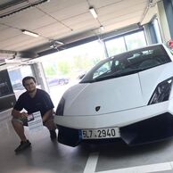 účastník zážitku (Choceň, 20) na jízdě v Lamborghini Gallardo
