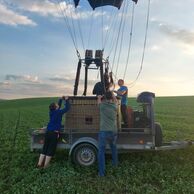 účastník zážitku (Mladá Boleslav, 14) na Rodinném letu v balónu