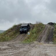 účastník zážitku (Praha, 31) na Projížďce ve vojenském Humvee