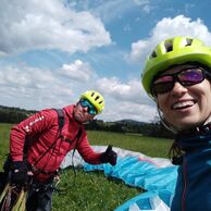 účastník zážitku (Ostrava, 34) na Tandemovém paraglidingu - vyhlídkovém letu