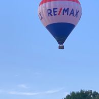 Marcela Mrhová (Benesov, 51) na letu balónem