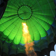 účastník zážitku (Zruč nad Sázavou, 66) na letu balónem