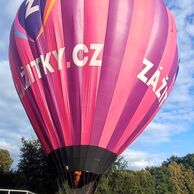 účastník zážitku (Ostrá, 50) na letu balónem