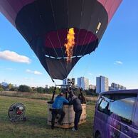 účastník zážitku (Praha, 53) na letu balónem