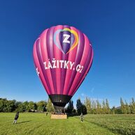 účastník zážitku (Doksy, 52) na letu balónem