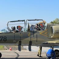 Luděk Měchura (Brno, 50) na Letu stíhačkou L-39 Albatros