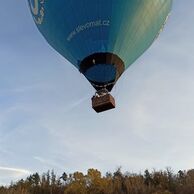 Karolína Valentová (Brno, 31) na letu balónem