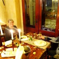 Libuše Mazancová (Zbiroh, 72) na Romantické večeři v zámecké krčmě
