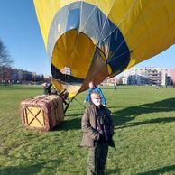 Ondřej Balcar (Ostrava, 13) na Privátním letu balónem