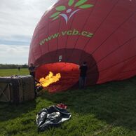 účastník zážitku (Hajany, 44) na Privátním letu balónem