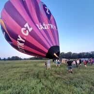 účastník zážitku (Adamov, 34) na letu balónem