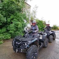 účastník zážitku (Louny, 50) na Offroad jízdě na čtyřkolkách