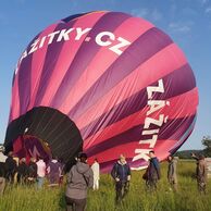 účastník zážitku (PRAHA, 26) na letu balónem