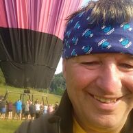 martin mašek (Mnichovo Hradiště, 52) na letu balónem