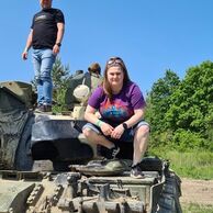 účastník zážitku (Mnichovo Hradiště, 22) na Jízdě v obrněném transportéru + střelby z Kalašnikova