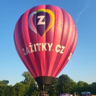 účastník zážitku (Vysoké Mýto, 50) na letu balónem