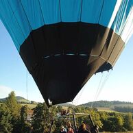 Hana Žuk (Bystřice, 42) na letu balónem