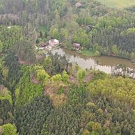 Pavel Knap (Štěchovice - Třebenice, 62) na letu balónem