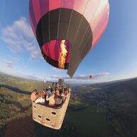 účastník zážitku (Povrly, 50) na letu balónem