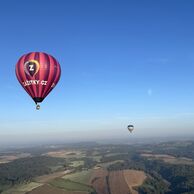Veronika Hambálková (Varnsdorf, 32) na letu balónem