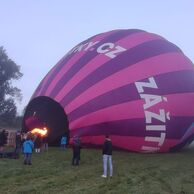 účastník zážitku (Český Dub, 25) na letu balónem