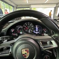 Ludvík Míka (Plzeň, 48) na Jízdě v Porsche 911 Carrera T kit GT3