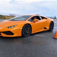 Marius Neuhaus (Břeclav, 39) na Jízdě v Lamborghini na Moravě