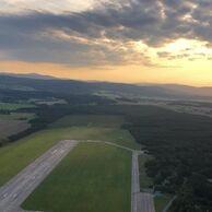 Kristýna Dvořáková (České Budějovice, 31) na letu balónem