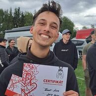 účastník zážitku (Pardubice, 22) na tandemovém sekoku padákem
