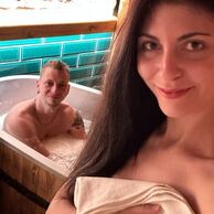 Simona Polakova (Klatovy, 30) na Pivních lázních s degustačním menu v Pivovaru Zlatá kráva