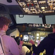 účastník zážitku (Kynsperk nad Ohri, 16) na Simulátoru letadla Boeingu 737
