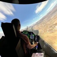 účastník zážitku (Brno, 41) na Simulátoru stíhačky F-16