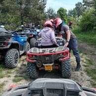 Pavla Maturová (Rychnov u Jablonce nad Nisou, 30) na Offroad jízdě na čtyřkolkách