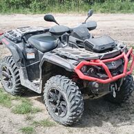 Daniel Kmínek (Rychnov u Jablonce nad Nisou, 30) na Offroad jízdě na čtyřkolkách
