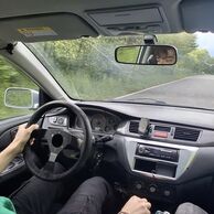 Martin Linhart (Plzeň, 19) na Jízdě v Rally speciálu