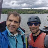 Lukáš Ridzoň (Ostrava, 38) na Flyboardingu