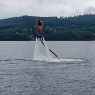 Václav Marek (Kaplice, 37) na Flyboardingu