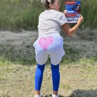Pavla Kolářová (Dřevohostice, 36) na Tandemovém seskoku padákem