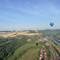 účastník zážitku (Kladno, 31) na letu balónem