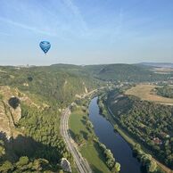 účastník zážitku (Kladno, 31) na letu balónem