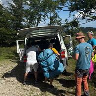 Lukáš Novosád (Zlin, 36) na Tandemovém paraglidingu