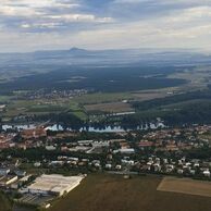 účastník zážitku na letu balónem